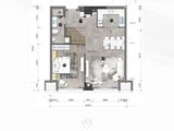 启迪中心创公馆_4室2厅3卫 建面116平米