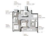 海宁万城杭悦府_3室2厅2卫 建面94平米