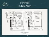 华杰天骄_3室2厅2卫 建面126平米
