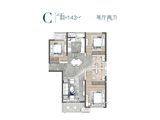 老三届悦湖_3室2厅2卫 建面143平米
