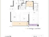 绿城美的明月江南_3室2厅2卫 建面105平米