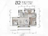 中央公园朗诗熙樾府_4室2厅2卫 建面126平米