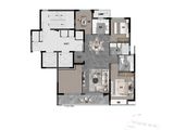 凤麓和鸣_4室2厅2卫 建面136平米