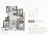 春沐里_3室2厅2卫 建面97平米