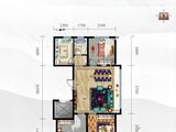 青州恒信风华尚品_3室2厅1卫 建面113平米
