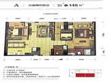 世纪西华家园_3室2厅2卫 建面148平米