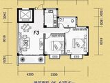 鑫辉天江丽都_2室1厅1卫 建面95平米