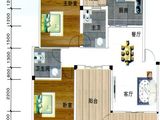 瑞德嘉苑_2室2厅2卫 建面97平米