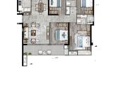 建发和玺_4室2厅2卫 建面128平米