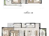 高新泷悦长安_4室2厅3卫 建面118平米