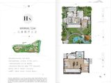 绿城氡泉别院-森养漫居_3室2厅3卫 建面152平米