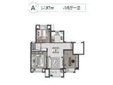 万籁拾光_3室2厅1卫 建面87平米