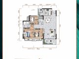 百合雅苑_3室2厅2卫 建面102平米