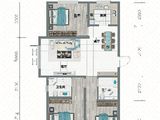 万滨锦里_3室2厅2卫 建面123平米