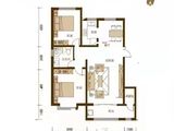 福熙郡_2室2厅1卫 建面94平米