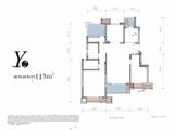 江天樾_4室2厅2卫 建面113平米