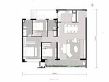 中粮大悦未来城_3室2厅2卫 建面143平米