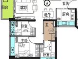 碧桂园大运上城_3室2厅1卫 建面73平米