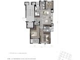 婺城上品_3室2厅2卫 建面89平米