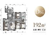 联美玺悦_5室2厅3卫 建面192平米